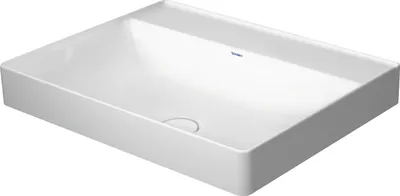 Produktbild von Aufsatzbecken DURASQUARE o ÜL m HLB 600x470mm ohne Hahnloch weiß ohne Hahnloch weiß