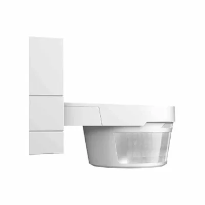 Zdjęcie produktu dla Zewnętrzny czujnik ruchu KNX, 220 stopni MasterLINE, biały 6179/01-204
