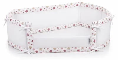 Productafbeelding van babybay bedomrander van piqué-mesh - Maxi, Boxspring, Comfort