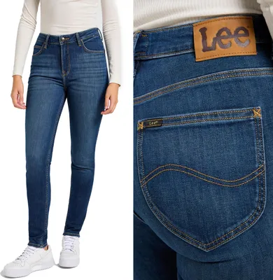 Immagine prodotto di Lee Scarlett Jeans alti Blu 28 / 33 Donna Blu 28