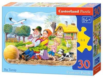 Obrázek produktu pro Puzzle Castorland Rzepka 30 elementów dla dzieci od 4 lat