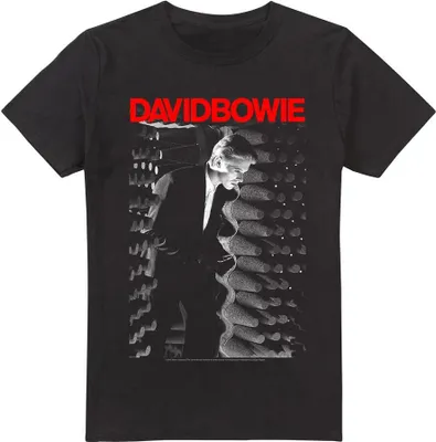 Produktbild von David Bowie - "Station to Station" T-Shirt für Herren TV13385 (5XL) (Schwarz)