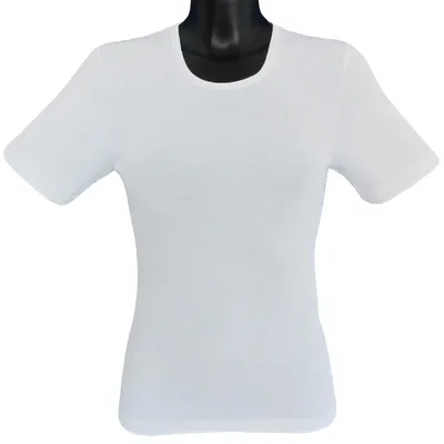 Produktbild von HERMKO 61800 Damen kurzarm Funktionsshirt, Farbe:weiß, Größe:44/46 (L)