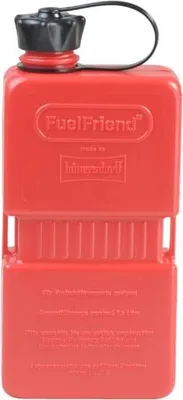 Produktbild von FuelFriend PLUS 1,5l HD-PE rot mit schwarzer Verschraubung VPE: 12