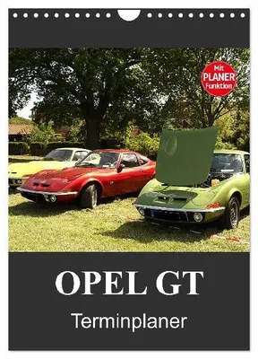 Produktbild von Opel GT Terminplaner (Wandkalender 2027 DIN A4 hoch), CALVENDO Monatskalender