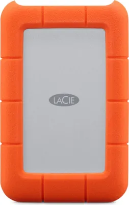 Obrázok produktu pre LaCie Rugged USB-C - 1000 GB - 2,5 palca - 3.2 Gen 1 (3.1 Gen 1) - oranžová - strieborná