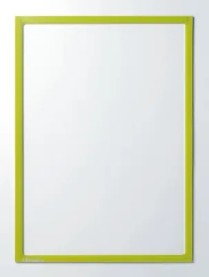 Produktbild von Infotasche magnetisch für DIN A6 120x163mm VE=5 Stück gelb