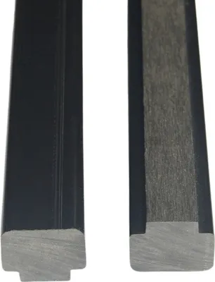 Produktbild von HOME DELUXE - 10x Nutleiste CALLANUT - für WPC Sichtschutzzaun Callado - je 2 Stück, Maße: 92 x 3 x 2,2 cm I Blickschutz Windschutz Sonnenschutz