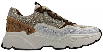 Imagen del producto de La Strada: Zapatos de mujer, tipo botín con cordones, color beige, para uso casual