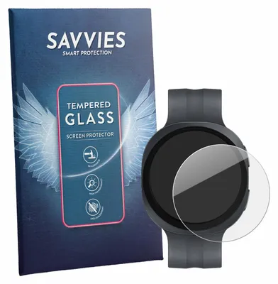 Produktbild von Savvies Schutzglas für Samsung Galaxy Watch 9 (44 mm) Displayschutz 9H Glas klar transparent