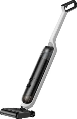 A clean shot of a vacuum cleaner against a white background.