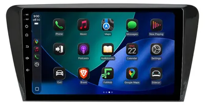 Produktbild von Android Radio 128GB für Skoda Octavia 2013-2018 Carplay Navi Lenkradsteuerung Bluetooth RDS WIFI DSP GPS DAB+