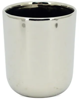 Produktbild von Übertopf silber glanz rund Ø 11 cm