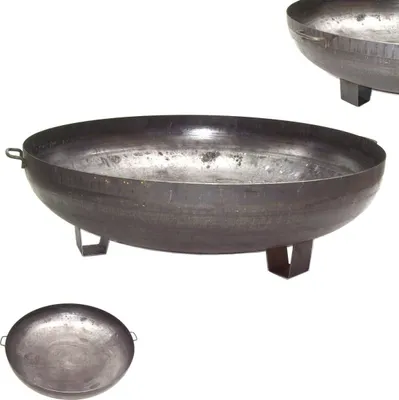Produktbild von Feuerschale Feuerkorb Pflanzschale 44409 Grillboden 1000mm Garten Schale 100cm