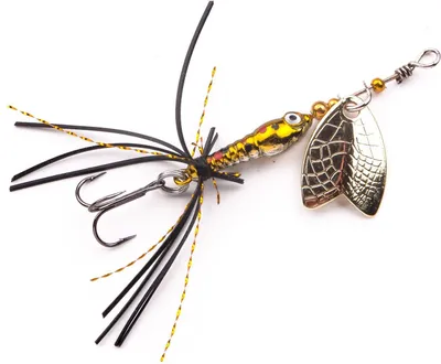 Produktbild von Spro Larva Mayfly Micro Spinner 5cm 4g - Spinnköder, Farbe:Brown Trout