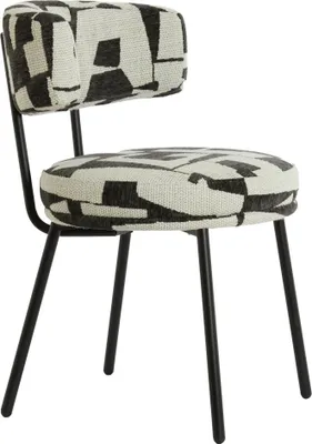 Produktbild von Light & Living - Esszimmerstuhl HARVIE - 57x55x77 cm - Weiß - 2er Set