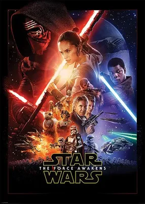 Obrázek produktu pro Star Wars: Epizoda VII – Plakát – 100 × 140 cm – Plakát