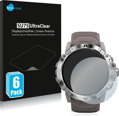 Produktbild von 6x Für Coros Vertix 2 Schutzfolie Savvies Displayschutz Display Schutz Folie Klar Transparent