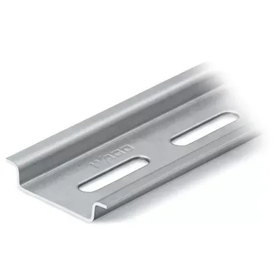 Produktbild von WAGO Stahltragschiene;35 x 7,5 mm;1 mm dick;silberfarben 210-504