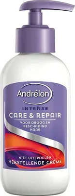 Zdjęcie produktu dla Andrélon - Care & Repair - Krem do włosów - Odżywczy i regenerujący - 200 ml - 1 szt
