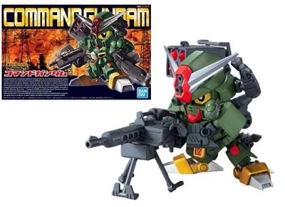 Productafbeelding van Bandai modelbouwset – Gundam – SD – BB370 LegendBB Command Gundam – Modelbouwset – 8 cm