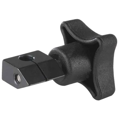 Produktbild von Hegner  Sägeblatt-Klemme Schlitzbr. 1,0 mm mit Sterngriff, 00000400