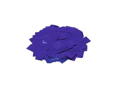 Produktbild von TCM FX Metallic Konfetti rechteckig 55x18mm, blau, 1kg
