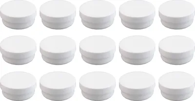 Produktbild von 15 Salbendöschen 12ml flach - hergestellt in Deutschland
