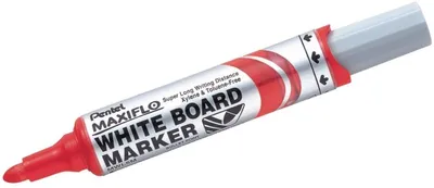 Image de Pentel MWL5M-BO marqueur 12 pièce(s) Pointe ogive Rouge