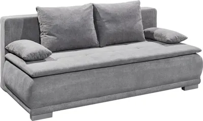 Produktbild von ED Lifestyle Luigi Lux 3DL Schlafsofa Holzwerkstoff/Bonell Schlamm