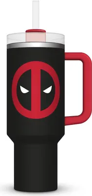 Produktbild von Deadpool Edelstahl-Trinkbecher Logo 1130 ml