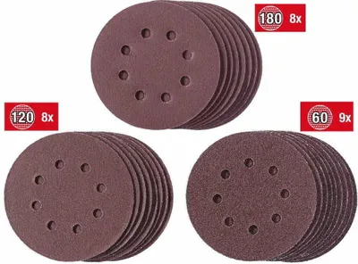 Image de Set de disques de ponçage125mm