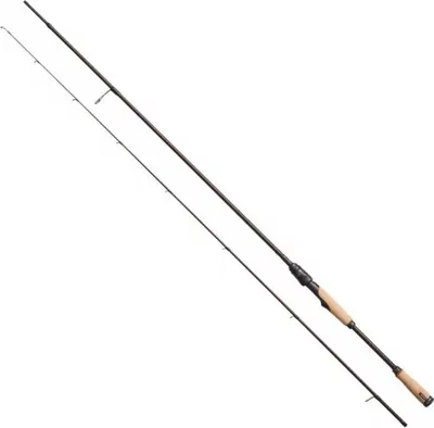 A fishing rod is shown against a white background.