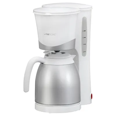 Obrázek produktu pro CLATRONIC 263127 CLATRONIC KA 3327 Kaffeemaschine weiß, 8-10 Tassen