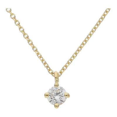 Produktbild von Anhänger mit Kette 333 Gold mit Zirkonia Juwelmalux JL10-05-3363