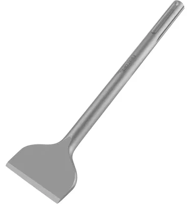 Obrázok produktu pre Kladivo na dlaždice SDS Max, 300x80 mm, s uhlom, široké ploché. Kompatibilné s príklepmi SDS-Max