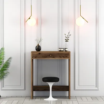 Immagine prodotto di Skye Decor, Lizbon - Noce, Tavolini da trucco, Noce, 70 x 40 x 84,7 cm