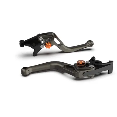 Produktbild von LSL Bremshebel BOW R68R, kurz, anthrazit/orange