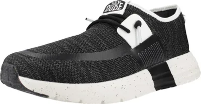 Produktbild von HEYDUDE Sirocco Sport Mode Herren Sneakers Black/White Größe 45