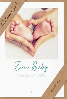 Produktbild von BSB 69-1003-2 Freudiges Ereignis nature Card - inkl. Umschlag