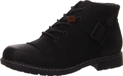 Produktbild von Bugatti Schnür-, Zug-, Schnallenstiefel in schwarz, Gr. 45