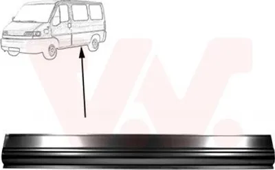 Produktbild von VAN WEZEL Seitenwand Reparaturblech für FIAT DUCATO Pritsche/Fahrgestell (230) DUCATO Kasten (244) DUCATO Bus (230) DUCATO Bus (244, Z) DUCATO Kasten