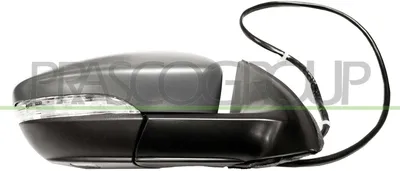 Produktbild von PRASCO VG5227354P Außenspiegel Seitenspiegel Links für VW Jetta IV (162, 163, AV3, AV2) Beheizt mit Memory Asphärisch Grundiert Elektrisch