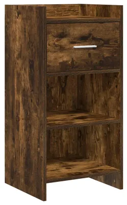 Productafbeelding van Dressoir Gerookt eiken 40 x 36 x 80 cm Bewerkt hout