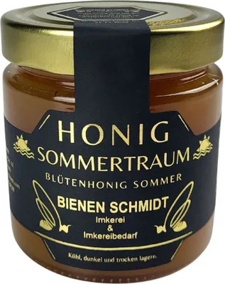 Obrázok produktu pre Nemecký včelársky med „SOMMERTRAUM“ 500 g v pohári Nemecký letný med