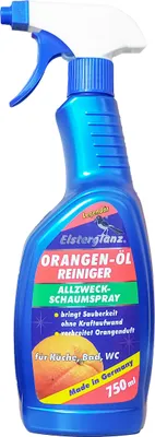 Produktbild von ORANGEN-ÖL REINIGER 750ml Schaumspray Allzweckreiniger Orangenreiniger Fleckentferner Schaumspray Orangenöl Fettlöser 41