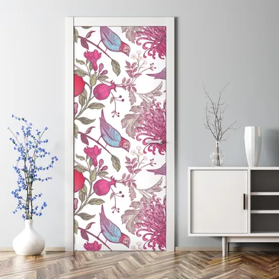 Produktbild von Dekorative Tür Wandaufkleber Wandtattoo selbstklebend dekoration Geometrische Muster 70 x 200 cm