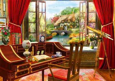 Immagine prodotto di BLUEBIRD Puzzle Vista dallo studio 1000 pezzi
