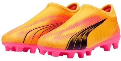 Productafbeelding van Puma - Kinder voetbalschoenen "Ultra Match" PP6621 (maat 38 EU) (Oranje)