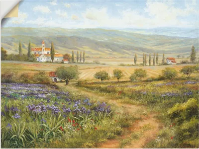 Produktbild von ARTland Wandbild, selbstklebend Provence Größe: 40x30 cm